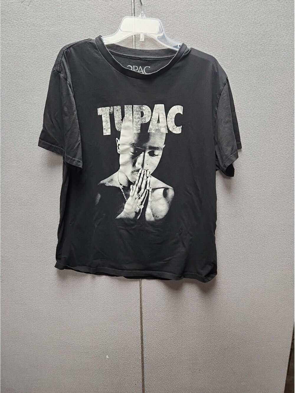 Tupac Shakur Men's Official Licensed 2Pac Prayer Graphic Rap Tee XL!.